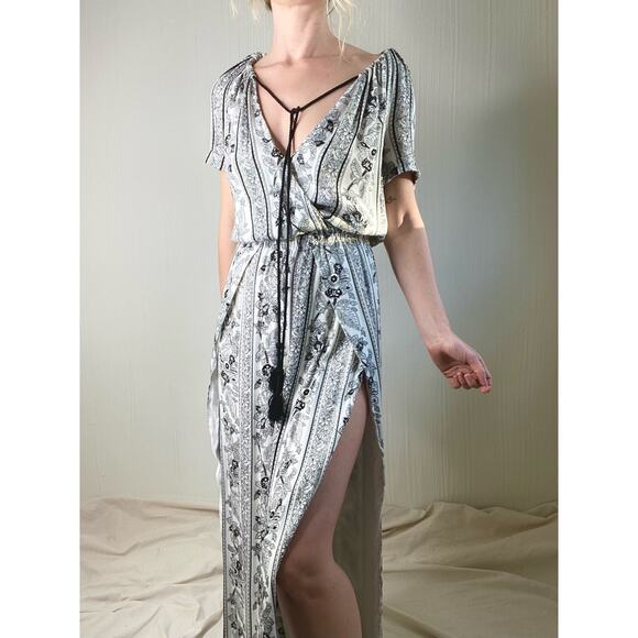 THE JETSET DIARIES TJD Cascara B&W Maxi Dress US XS NWT - Picture 4 of 16